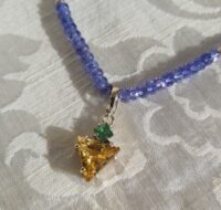 Tanzanite Heliodor Garnet