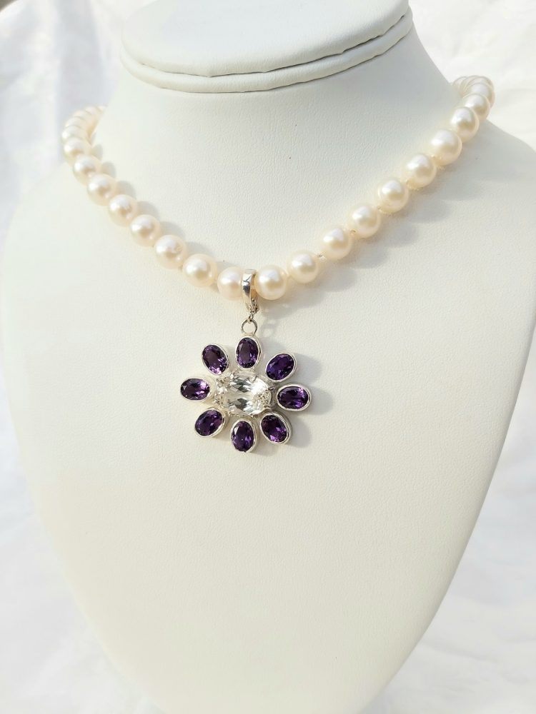 Amethyst Georgian Regency Spodumene Wedding