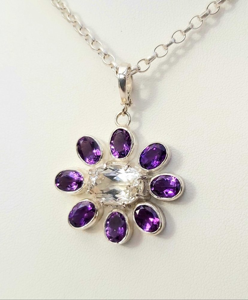 Amethyst Regency 18th Century Spodumene