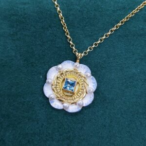 Book of Hours Topaz Flower