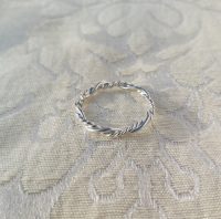 Silver Triple twist ring